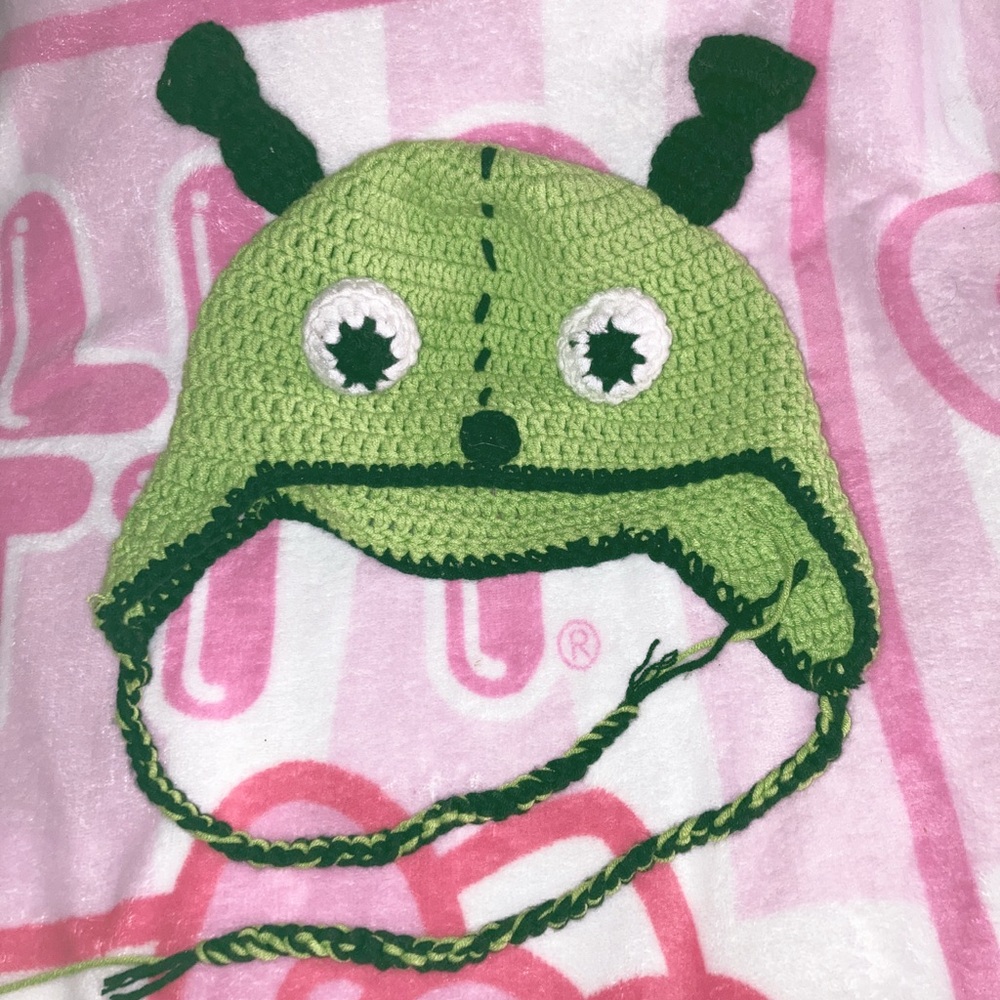Custom Invader Zim Gir Crochet Hat